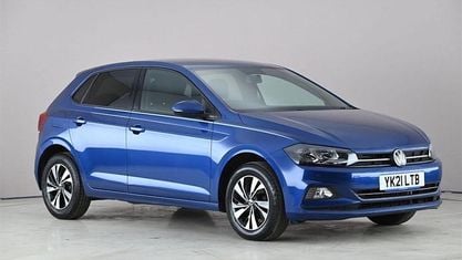 Używany VW Polo Match 95 KM (69 kW) 2021 Niebieski Hatchback