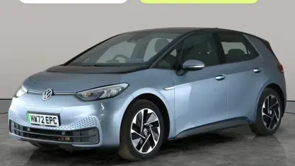Used VW ID.3 Pure 110 kW (150 HP) 2022 Blue Hatchback