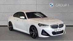 Mineral white Used 2024 BMW 220 M Sport Coupe | £31,450 (Fair price)