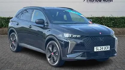 Used DS Automobiles DS7 Crossback Performance Line Plus 131 HP (96 kW) 2023 Black SUV