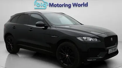 Black Used 2020 Jaguar F-Pace Chequered Flag SUV | £25,948 (Fair price)