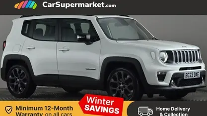 White Used 2023 Jeep Renegade Limited SUV | £17,497 (Fair price)