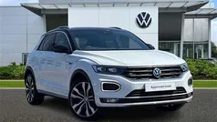 Pure white Used 2018 VW T-Roc R-line SUV | £17,993 (Fair price)