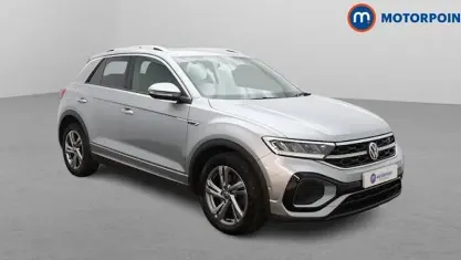 Usado VW T-Roc R-line 150 CV (110 kW) 2023 Plateado SUV