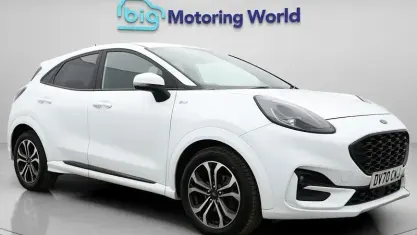 Begagnad Ford Puma ST-Line 125 HK (91 kW) 2020 Vit SUV