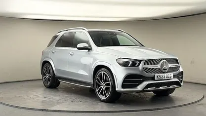 Used Mercedes GLE400 AMG line 330 HP (242 kW) 2022 Hightech silver SUV