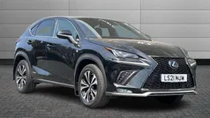 Graphite black Used 2021 Lexus NX300h Sport Line SUV | £28,250 (Fair price)