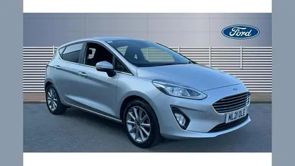 Used Ford Fiesta Titanium 95 HP (69 kW) 2021 Silver Hatchback