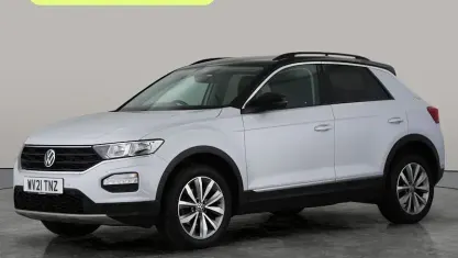 Used VW T-Roc Design 110 HP (80 kW) 2021 Silver SUV