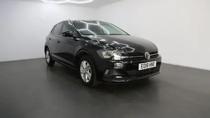 Used VW Polo SE 95 HP (69 kW) 2018 Black Hatchback