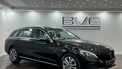 Used Mercedes C350 294 HP (216 kW) 2017 Black Estate
