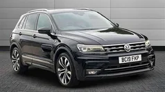 Black Used 2019 VW Tiguan R-line SUV | £18,250 (Fair price)