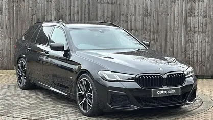 Used BMW 520 M Sport 190 HP (139 kW) 2023 Black Estate