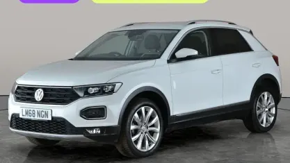 Used VW T-Roc SEL 116 HP (85 kW) 2018 White SUV
