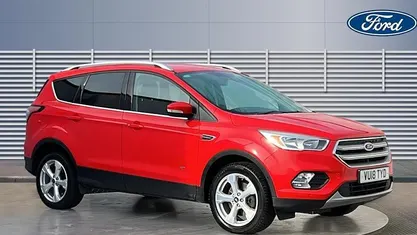 Used Ford Kuga Zetec 150 HP (110 kW) 2018 Red SUV