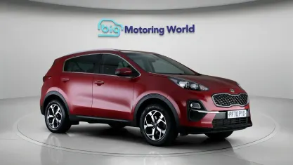 Used Kia Sportage 177 HP (130 kW) 2021 Red SUV