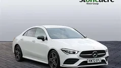 White Used 2023 Mercedes CLA200 AMG Line Premium Coupe | £23,995 (Fair price)