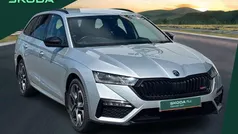 Silver Used 2021 Skoda Octavia vRS Estate | £23,590