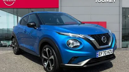 Używany Nissan Juke Tekna 117 KM (86 kW) 2020 Niebieski SUV