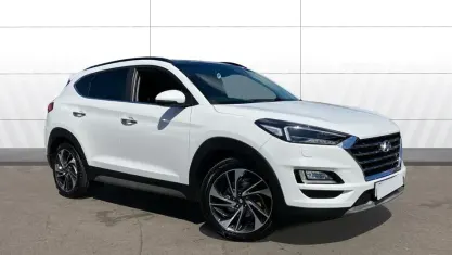 Usado Hyundai Tucson Premium SE 177 HP (130 kW) 2019 Branco SUV