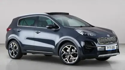 Used Kia Sportage GT-Line S 136 HP (100 kW) 2021 Grey SUV