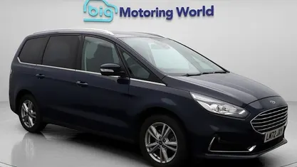 Blue Used 2022 Ford Galaxy Titanium MPV | £22,352 (Fair price)