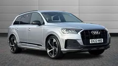 Silver Used 2022 Audi Q7 Black Edition SUV | £49,495 (Fair price)