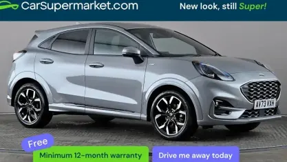 Gebraucht Ford Puma ST-Line X 125 PS (91 kW) 2023 Silber SUV