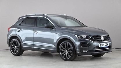 Używany VW T-Roc R-line 150 KM (110 kW) 2021 Szary SUV