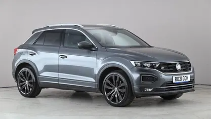 Używany VW T-Roc R-line 150 KM (110 kW) 2021 Szary SUV