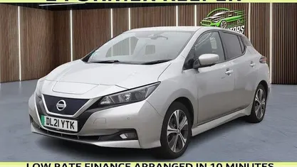 Used Nissan Leaf N-Connecta 110 kW (150 HP) 2021 Silver Hatchback