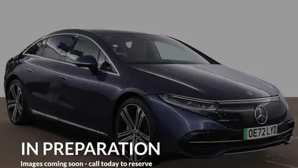 Blue Used 2022 Mercedes EQS450+ Luxury Sedan | £43,920 (Fair price)