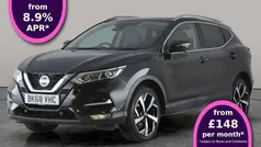 Black Used 2017 Nissan Qashqai Tekna SUV | £10,006 (Fair price)