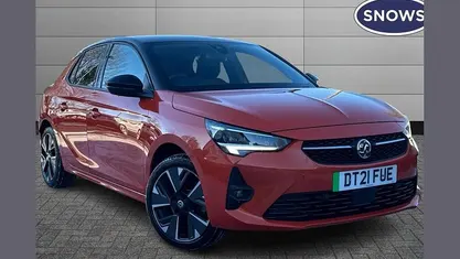 Used Vauxhall Corsa-e SRi 100 kW (136 HP) 2020 Orange Hatchback