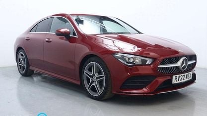 Begagnad Mercedes CLA200 AMG Line Premium 163 HK (119 kW) 2022 Sedan