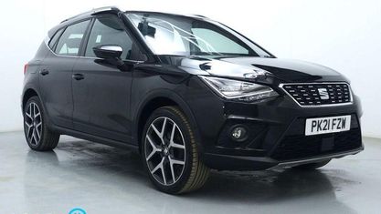Usado Seat Arona XCELLENCE Lux 110 HP (80 kW) 2021 Preto SUV