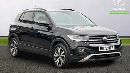Used VW T-Cross Black Edition 110 HP (80 kW) 2023 Black SUV