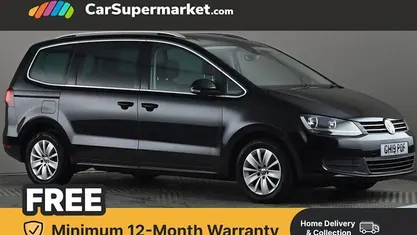 Black Used 2019 VW Sharan SE MPV | £15,197 (Fair price)