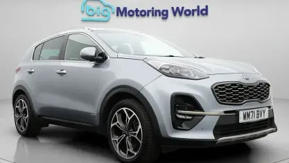 Used Kia Sportage GT-Line 136 HP (100 kW) 2021 Silver SUV