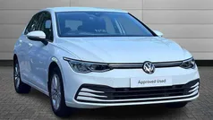 Pure white Used 2022 VW Golf VIII Life Hatchback | £16,995 (Good price)