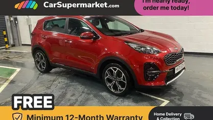 Used Kia Sportage GT-Line 136 HP (100 kW) 2020 Red SUV