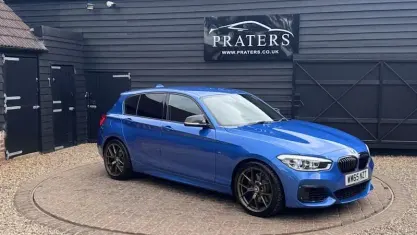 Używany BMW M135 Comfort Edition 326 KM (239 kW) 2015 Niebieski Hatchback