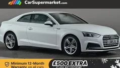 White Used 2018 Audi A5 S-Line Coupe | £13,497 (Fair price)