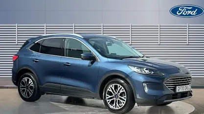 Used Ford Kuga Titanium 150 HP (110 kW) 2020 Blue SUV