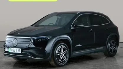 Käytetty Mercedes EQA350 AMG line 214 kW (292 HP) 2022 Musta Katumaasturi