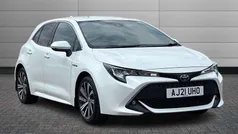 White Used 2021 Toyota Corolla Design Hatchback | £15,795 (Fair price)