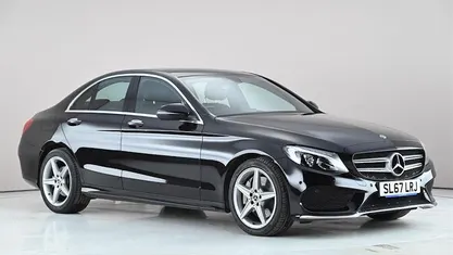 Used Mercedes C250 AMG Line Premium 204 HP (150 kW) 2017 Black Sedan