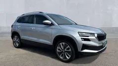 Brilliant silver metallic Used 2024 Skoda Karoq SE L SUV | £24,250 (Fair price)