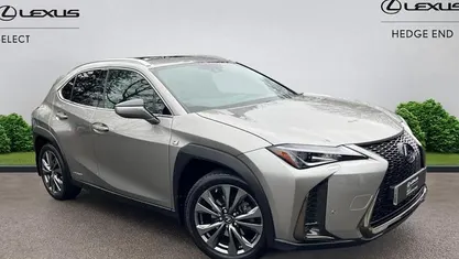 Used Lexus UX 250h Sport Line 184 HP (135 kW) 2021 Silver SUV