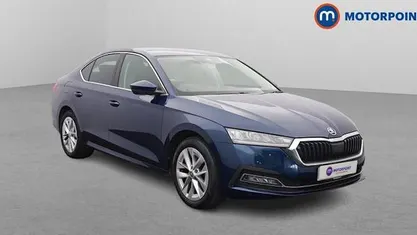 Used Skoda Octavia SE L 150 HP (110 kW) 2023 Blue Hatchback
